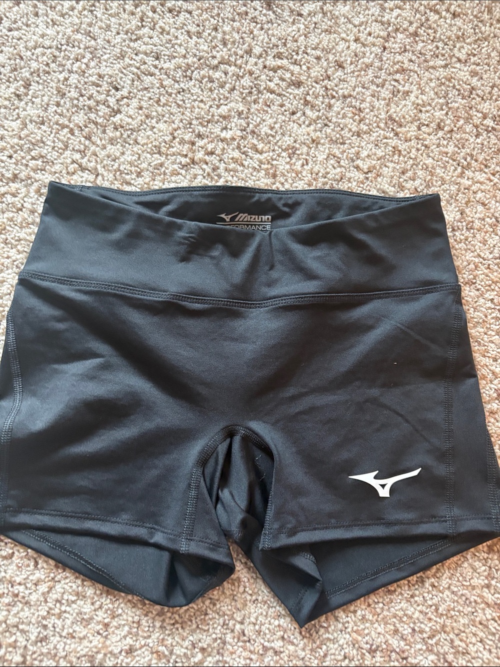 Mizuno Black Volleyball Shorts